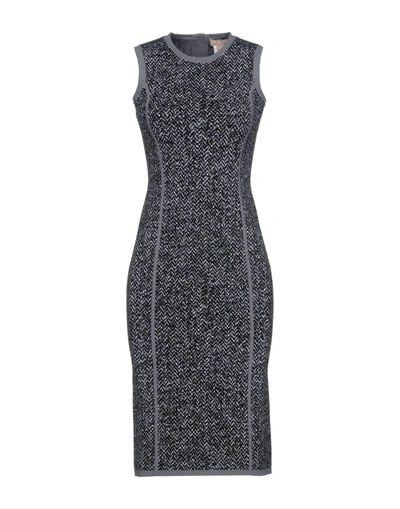 Shop Michael Kors Knee-length Dresses In Grey
