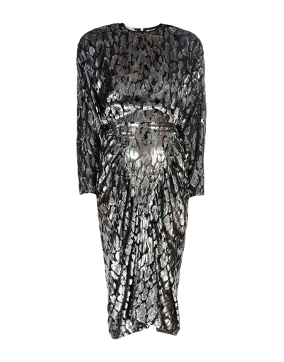 Shop Michael Kors Knee-length Dresses In Silver
