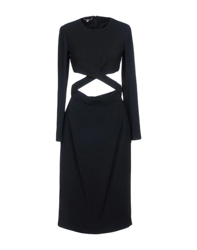 Shop Michael Kors Midi Dresses In Black