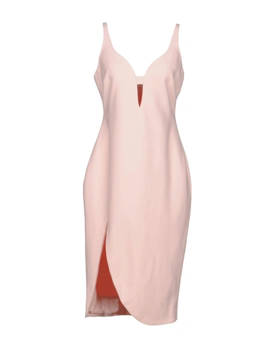 Shop Elizabeth And James Knee-length Dress In Light Pink