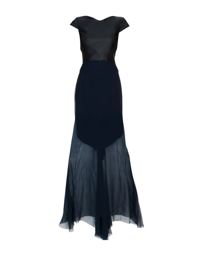 Shop Antonio Berardi Long Dress In Black