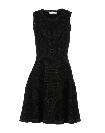 Shop Sandro Short Dress In Black