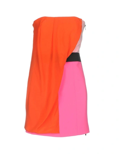 Shop Barbara Bui Short Dress In Coral