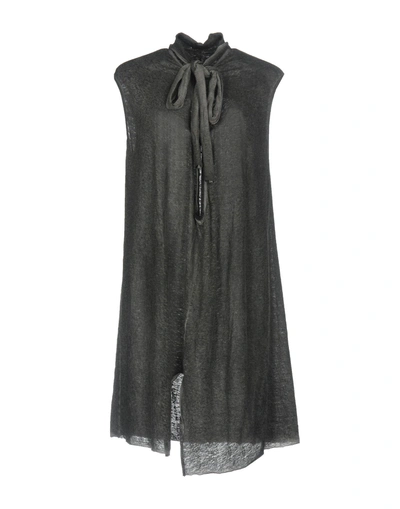 Shop Lost & Found Short Dress In Grey