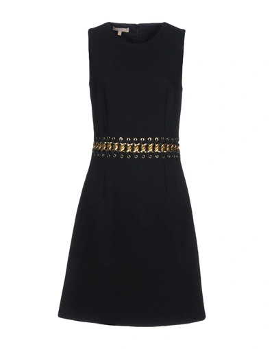 Shop Michael Kors Short Dresses In Black