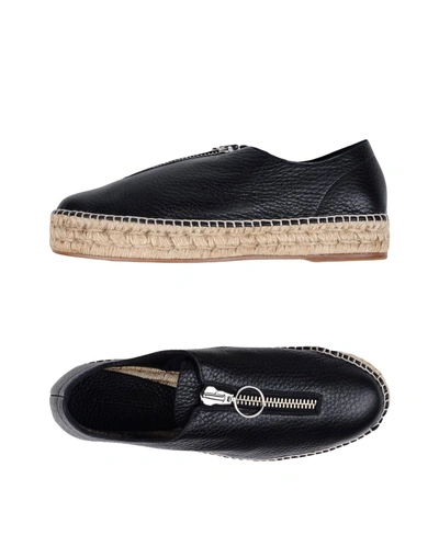 Shop Alexander Wang Espadrilles In Black