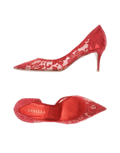 Shop Le Silla Pump In Red