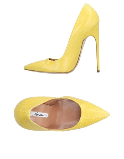 Shop Brian Atwood Pump In Yellow