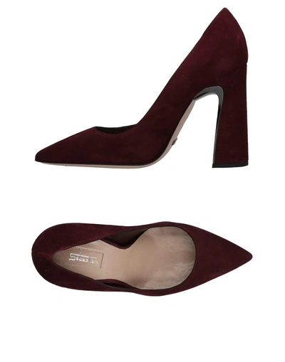 Sebastian Pump In Maroon