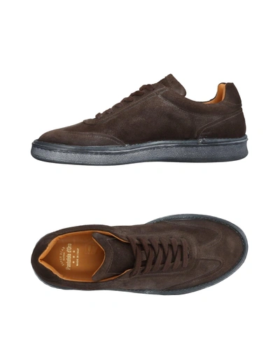 Shop Pantofola D'oro Sneakers In Dark Brown