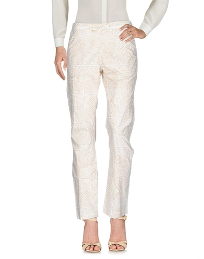 Shop Dosa Casual Pants In Beige