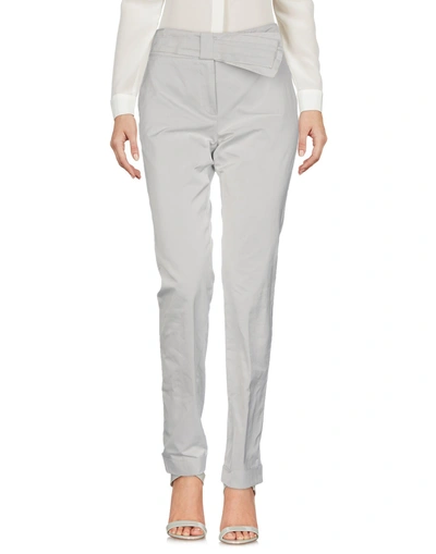 Shop Red Valentino Casual Pants In Light Grey