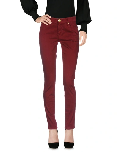 Shop True Religion Casual Pants In Brick Red