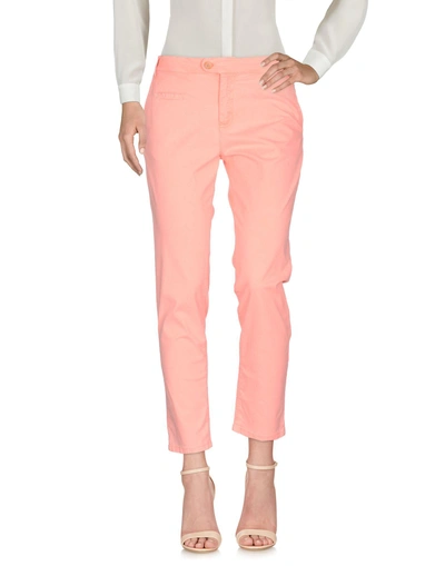 Shop Bonpoint Casual Pants In Salmon Pink