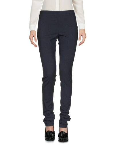 Shop Red Valentino Casual Pants In Slate Blue