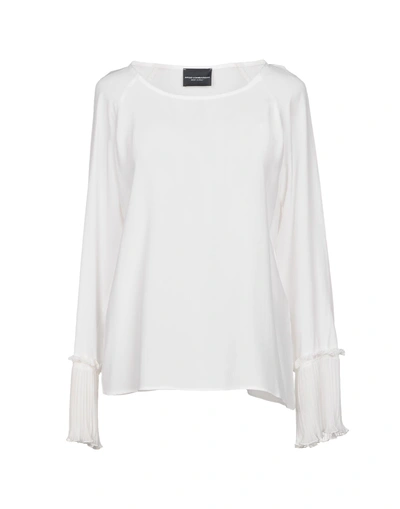Shop Atos Lombardini Blouse In White
