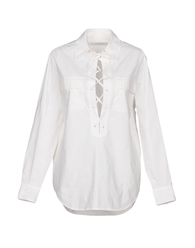 Shop Equipment Blouse In White