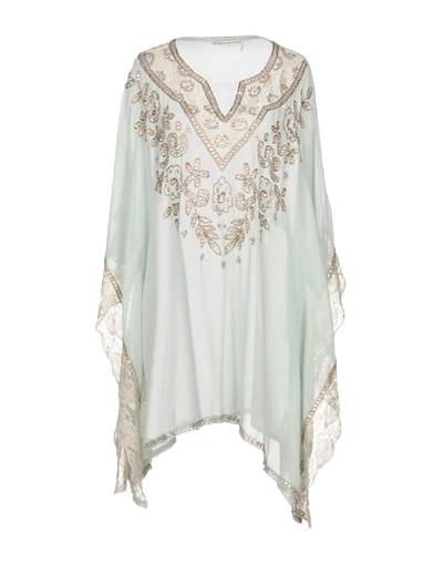 Shop Alice And Olivia Kaftans In Light Green