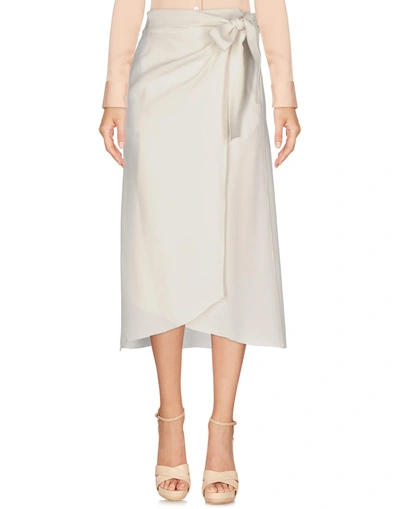Shop Isabel Marant 3/4 Length Skirts In White