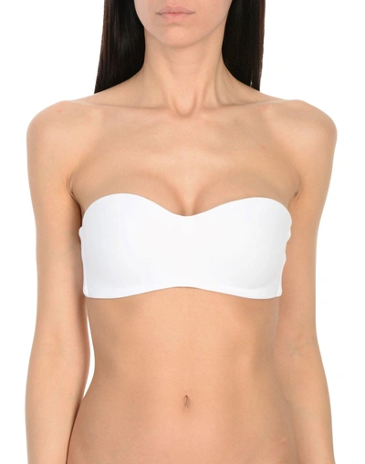 Shop Orlebar Brown Bikini Tops In White