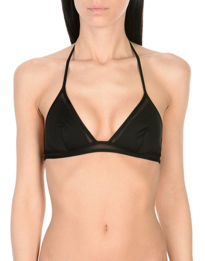 Shop La Perla Bikini Tops In Black