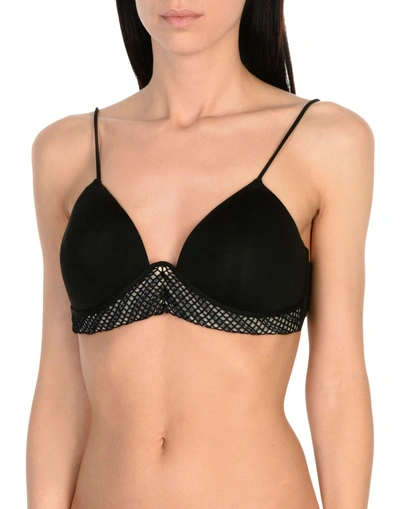 Shop La Perla Bikini Tops In Black