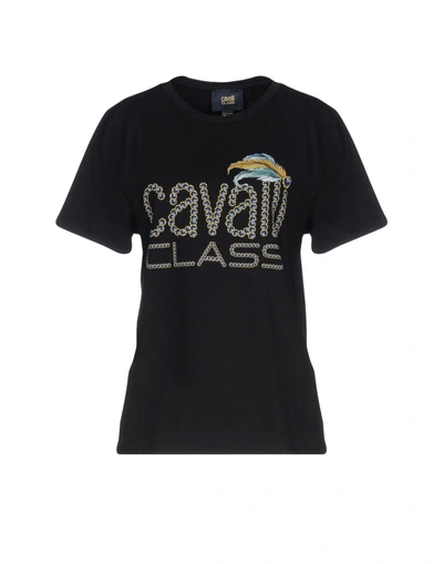 Shop Class Roberto Cavalli T-shirt In Black