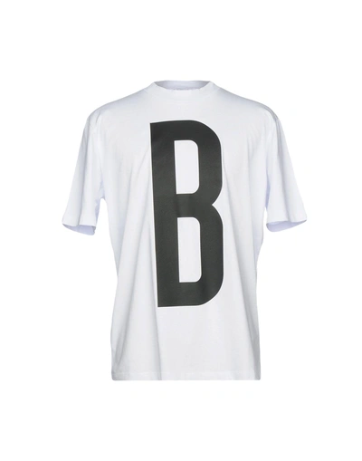 Shop Bikkembergs T-shirt In White