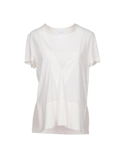 Shop La Perla T-shirts In White