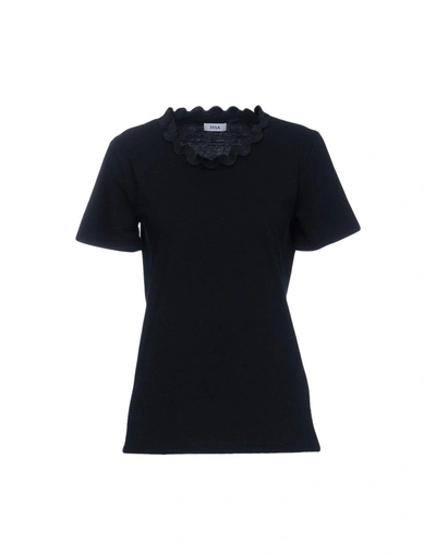 Shop Issa T-shirts In Black