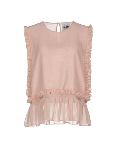 Shop Si-jay Tops In Pink