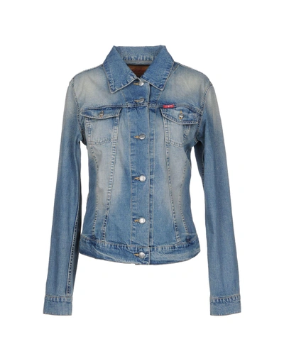 Shop Unlimited Denim Outerwear In Blue