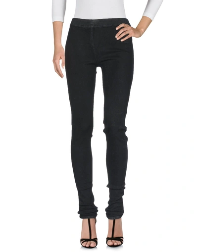 Shop Rick Owens Drkshdw Denim Pants In Black