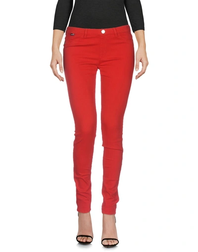 Shop Love Moschino Jeans In Red