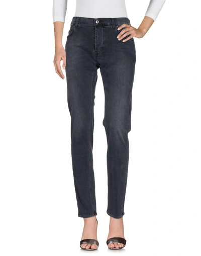 Shop Aglini Jeans In Black