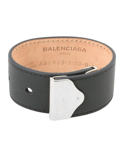 Shop Balenciaga Bracelets In Lead