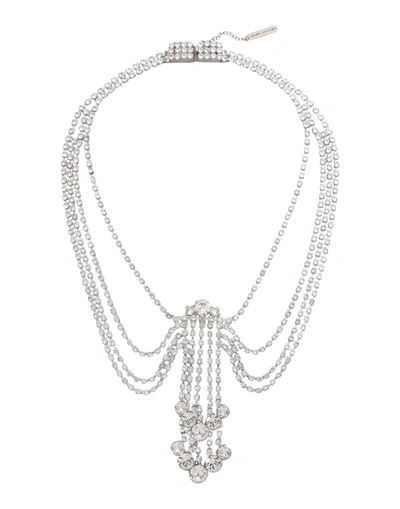 Shop Marc Jacobs Necklace In Transparent