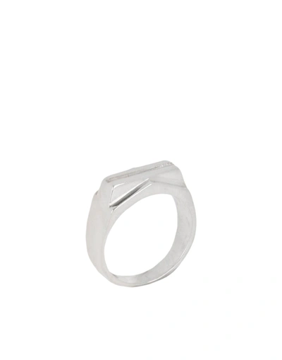 Shop James Tanner Ring In Silver
