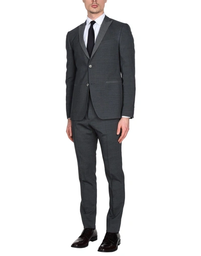 Shop John Varvatos Suits In Grey