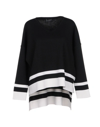 Shop Atos Lombardini Sweaters In Black