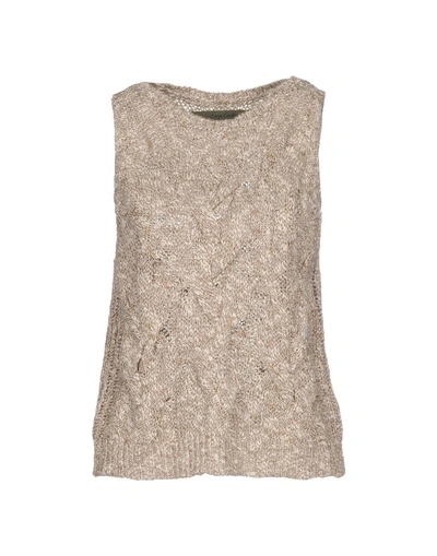 Shop Enza Costa Sweater In Sand