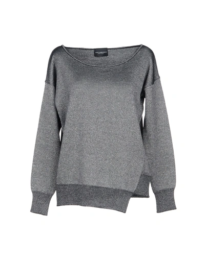 Shop Atos Lombardini Sweaters In Grey