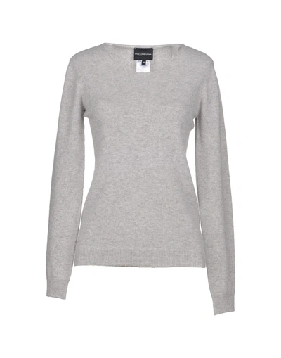 Shop Atos Lombardini Cashmere Blend In Light Grey