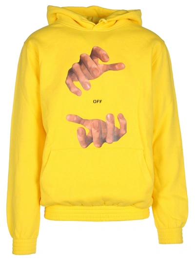 OFF-WHITE OFF-WHITE PRINTED HOODIE 10553786