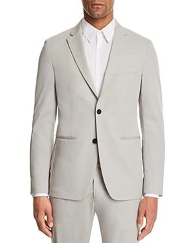 Shop Theory Newson Cotton Deconstructed Slim Fit Suit Separate Sport Coat In Gray