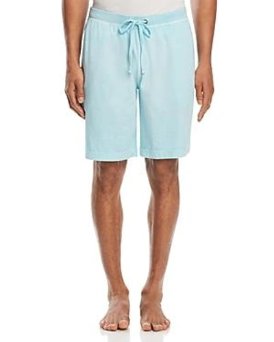 Shop Daniel Buchler Lounge Shorts In Bright Blue