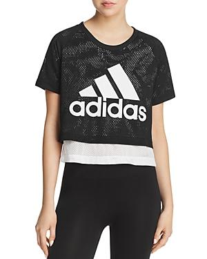 adidas id cropped tee