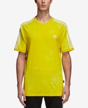 yellow adidas originals t shirt