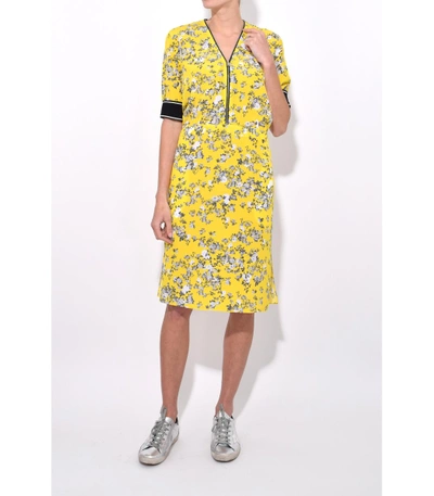 Shop Rag & Bone Yellow Garden Floral Cecile Dress