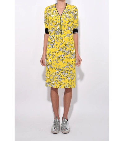 Shop Rag & Bone Yellow Garden Floral Cecile Dress